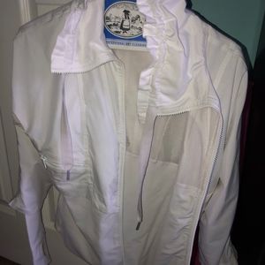 Lululemon White Jacket Size 4